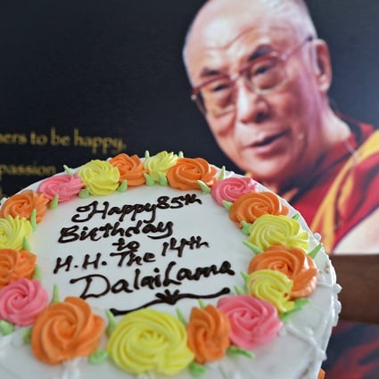 The Dalai Lama celebrates his 85th birthday near Dharamsala, India, on July 6. Photo: EPA-EFE