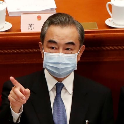 Chinese Foreign Minister Wang Yi, shown in May, said on Monday that the US should rejoin the Iran nuclear deal and “scrap all sanctions imposed on Iran, other third-party entities and individuals”. Photo: Reuters
