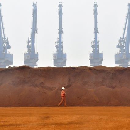 China imported 1.04 billion tonnes of iron ore in 2019, with 660 million tonnes coming from Australia, mainly via Rio Tinto, BHP and Fortescue Metals Group. Photo: Reuters