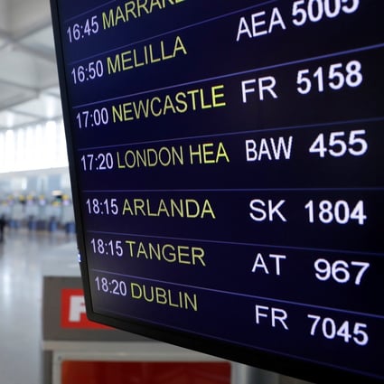 Governments have been restricting flights from the UK due to the new coronavirus strain there. Photo: EPA