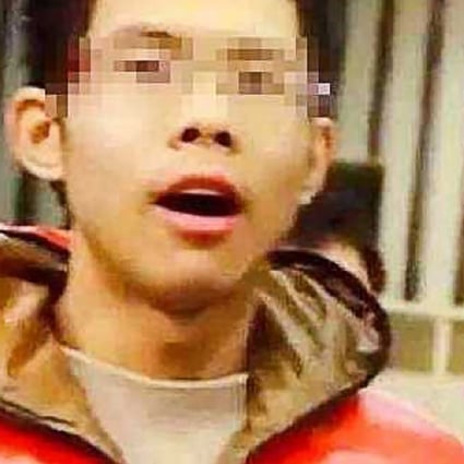 Wu Xieyu, a 25-year-old former Peking University student, faces a murder charge in Fuzhou Intermediate People’s Court in Fujian after the body of his mother was found wrapped in plastic. Photo: Weibo
