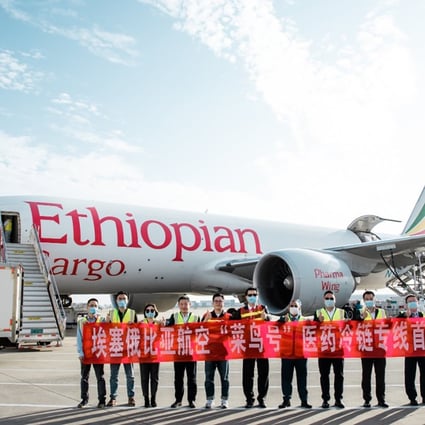 Ethiopia may play a key role in Beijing’s planned cold-chain air bridge, a logistical feat to take the coronavirus vaccine to Africa for distribution. Photo: Weibo