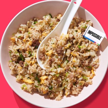 KFC Beyond Fried Chicken. Impossible Lettuce Fried Rice. Photo: Handout