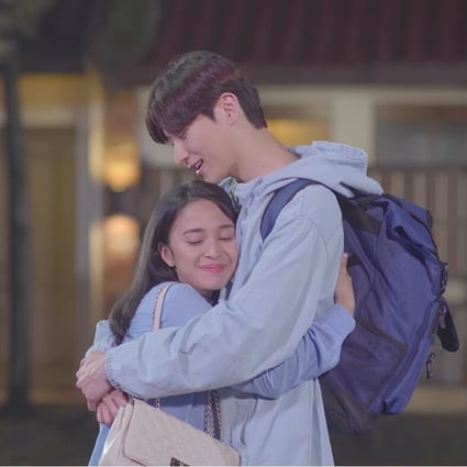 A scene from K-drama series Love Distance, produced by Seoul-based content producer Blend Company, which charts the romantic encounters between young Indonesians and Koreans working at the same cafe. Photo: YouTube