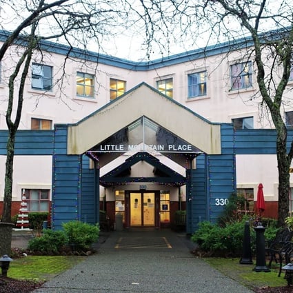 The Little Mountain Place care home in suburban Vancouver is the scene of British Columbia's worst Covid-19 outbreak, claiming the lives of at least 31 elderly residents. Photo: Ian Young