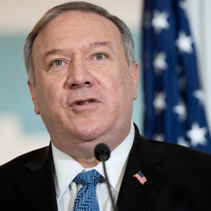 “Hong Kong was a thriving territory until the Chinese Communist Party and its local lackeys destroyed its rule of law,” US Secretary of State Mike Pompeo said on Thursday. Photo: Reuters