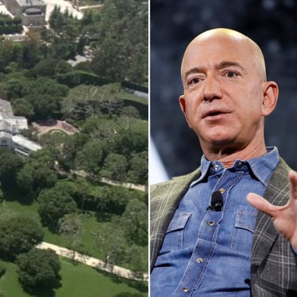 Jeff Bezos appears to be creating a massive Beverly Hills estate out of two adjacent properties. Photos: Shutterstock/AP