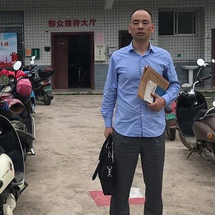 Human rights lawyer Lu Siwei has been told he is in danger of losing his licence over comments made about the case of 12 Hong Kong fugitives. Photo: Handout