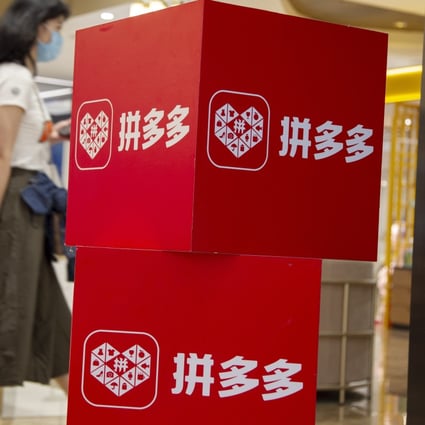 Pinduoduo, which grew to challenge e-commerce incumbents Alibaba and JD.com in China, is the subject of controversy after the death of a 22-year-old employee, renewing conversations about the tech industry’s brutal “996” work schedule. Photo: AFP
