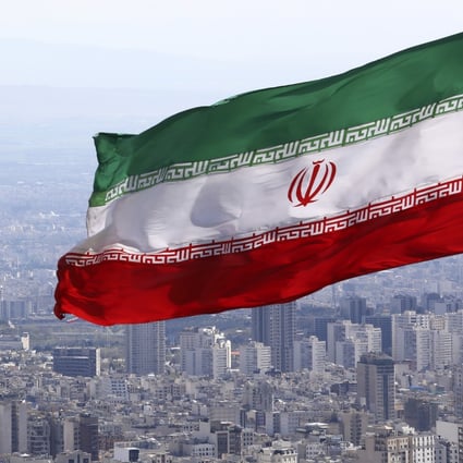 Iran’s national flag. Photo: AP