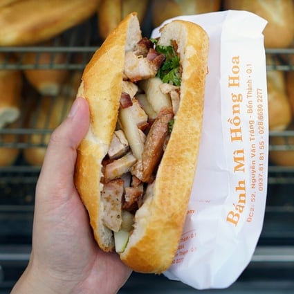 A banh mi from Banh Mi Hong Hoa in Ho Chi Minh City, Vietnam – Hong Kong-based Chinese Canadian Michael Yung’s go-to place for the Vietnamese sandwich when he visits the city. Photo: Michael Yung