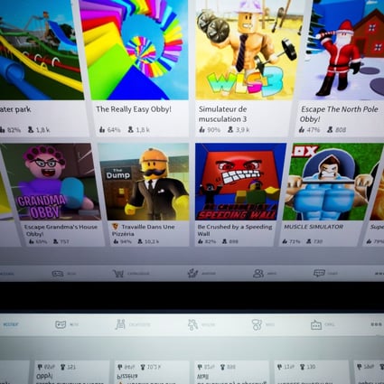 San Mateo, California-based Roblox is among the world’s most popular gaming sites for children and offers a host of games across mobile devices and games consoles. Photo: AFP