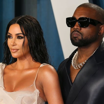 Kim Kardashian and Kanye West – rumoured to be headed for divorce. Photo: AFP
