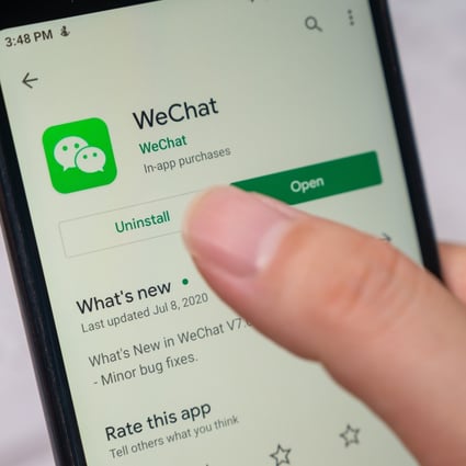 WeChat is the most used social media app among Chinese-speaking people in part because China blocks other apps, such as Facebook and Twitter. Photo: Shutterstock