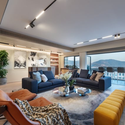 Designer Max Lam infused this Tai Tam home with the comfort and style of a ski lodge. Photo: Dick Liu