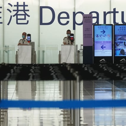 Hong Kong fourth wave airport passenger numbers plunge 89 per cent for