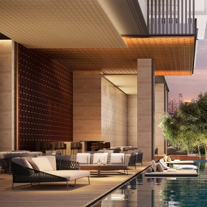 A rendering of Aman Nai Lert Bangkok, one of several key luxury branded residences landing in the Asia-Pacific region. Photo: Handout