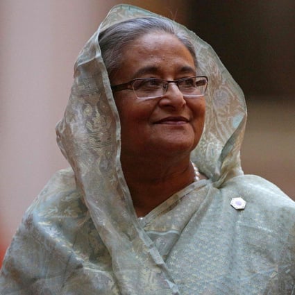 Bangladeshi Prime Minister Sheikh Hasina finds herself in a delicate diplomatic balancing act between Pakistan, India and China. Photo: AFP