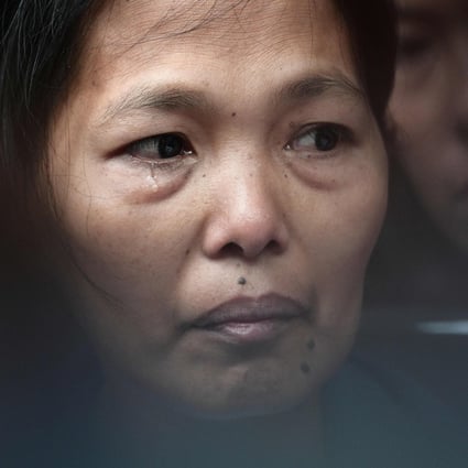 Baby Jane Allas, a domestic worker from the Philippines, Photo: AFP