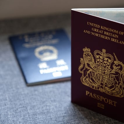 Civil servants and other officials may have to make a choice over British National (Overseas) passports. Photo: Fung Chang