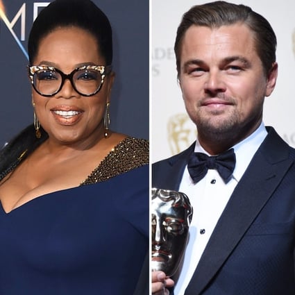 Oprah Winfrey, Leonardo DiCaprio and Halle Berry may be megastars now, but they all came from humble beginnings. Photos: AP/EPA/Xinhua