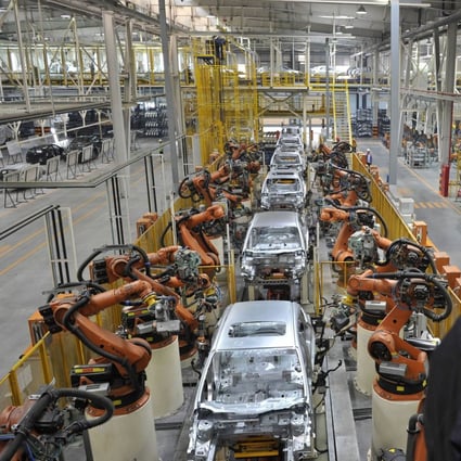 Ford’s manufacturing plant in Chongqing municipality on April 20, 2012. Photo: Reuters