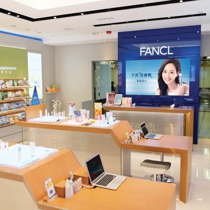 A Fancl branded store in Hong Kong. Photo: Facebook