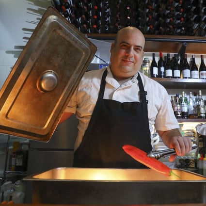 Chef Asher Goldstein at Francis in Wan Chai. Photo: SCMP / Dickson Lee