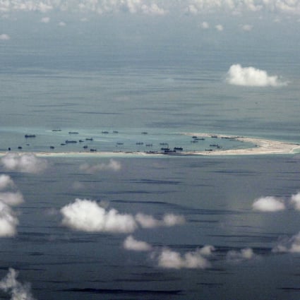 Japan’s diplomatic note made reference to China’s protests against the overflight of Japanese aircraft at Mischief Reef. Photo: AP