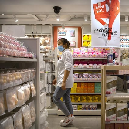 The Guangzhou-based chain is known for its fashionable but affordable products ranging from household goods to cosmetics and food. Photo: AP