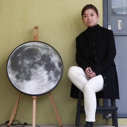Hong Kong-based artist Phoebe Hui Fong-wah sees technology as “a source of inspiration” – and she’s deep into a project about the moon that involved talking with former Nasa astronauts. Photo: Jonathan Wong
