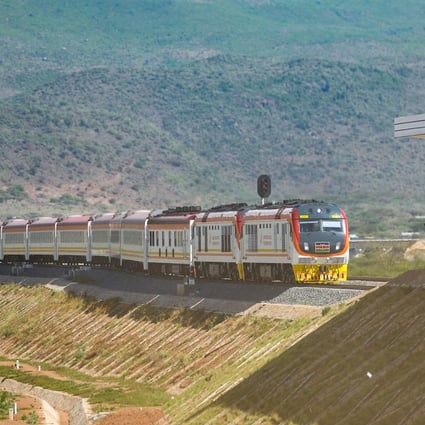 Kenya’s deal with China came just hours before it was due to make its first repayment on a US$1.48 billion loan used to build a railway line. Photo: Xinhua