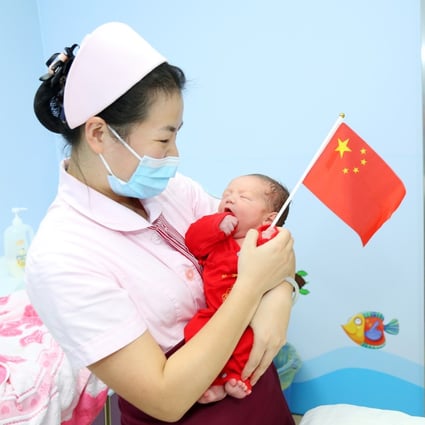 China reported 14.65 million births in 2019, its lowest number since 1961, and the country’s population could start to shrink as soon as 2027, according to a state-run think tank in Beijing. Photo: Barcroft Media via Getty Images