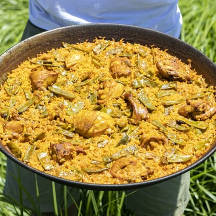 Traditional Valenciana paella. The dish flourished in Spain’s Valencia region where the conditions are ideal to grow rice. But the origins of paella date back centuries in Spain to the arrival of the Moors from North Africa. Photo: Visit Valencia