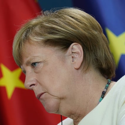 German Chancellor Angela Merkel pledged to keep pressing China on human rights and transparency. Photo: Getty Images