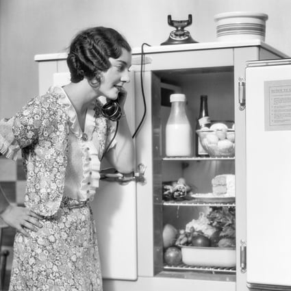 An icebox in the 1920s. Photo: Getty Images