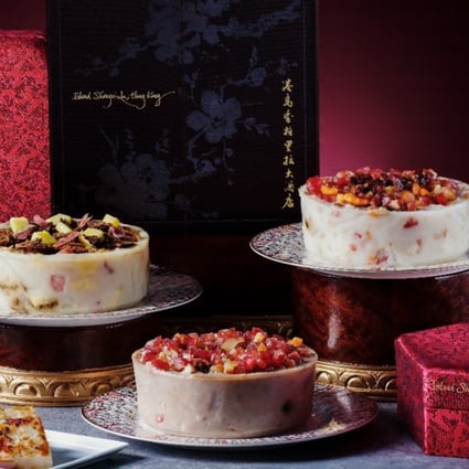 If you can’t indulge in delicious puddings at Lunar New Year, when can you? Photo: Island Shangri-La