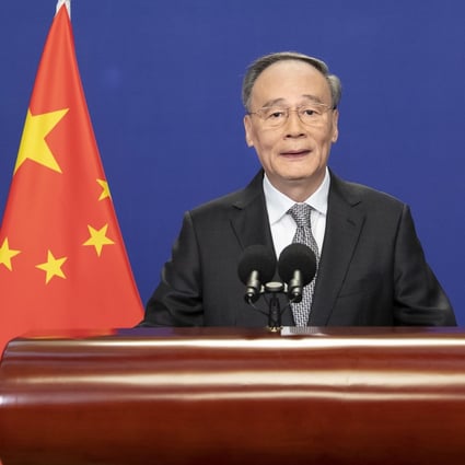 Chinese Vice-President Wang Qishan says Beijing and Washington should focus on cooperation and managing differences. Photo: Xinhua
