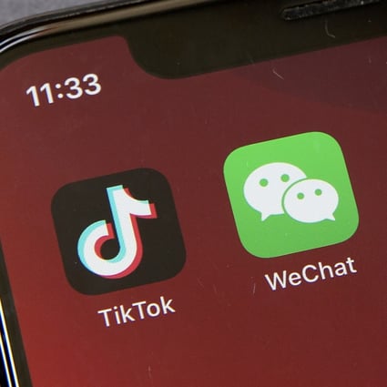 ByteDance China CEO Kelly Zhang said users of Douyin, the Chinese version of TikTok, are socialising more on the platform because the competing WeChat platform blocks links to the short video app. Photo: AP