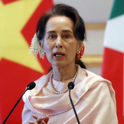 Myanmar state counsellor Aung San Suu Kyi. Photo: AP