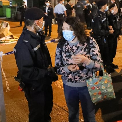 Residents in three areas were placed under lockdown on Tuesday night. Photo: May Tse
