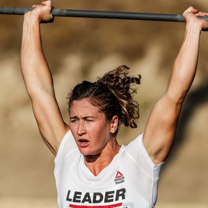 Tia-Clair Toomey on her way to her fourth straight CrossFit Games title. Photo: CrossFit Games