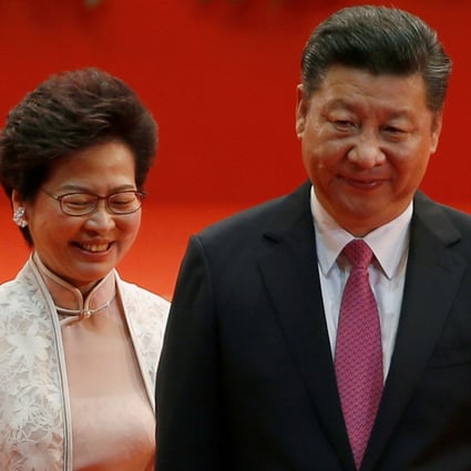 Hong Kong officials have shown stronger determination to get Covid-19 infection numbers down for the Lunar New Year after Chief Executive Carrie Lam Cheng Yuet-ngor last week met virtually with Chinese President Xi Jinping. The two leaders are shown together in 2017. Photo: Reuters