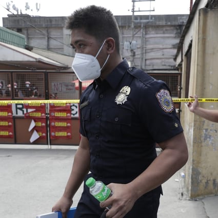 Investigators work at the TP Marcelo Ice Plant on February 4, 2021, in Navotas, Philippines. Photo: AP