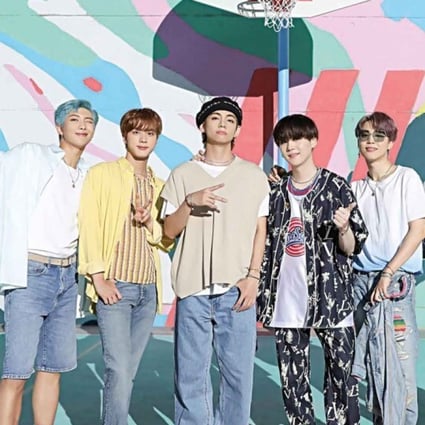K-pop fans are taking up climate activism, disaster relief and highlighting social issues. Fans of BTS (above) have been planting tens of thousands of trees. Photo: Big Hit Entertainment