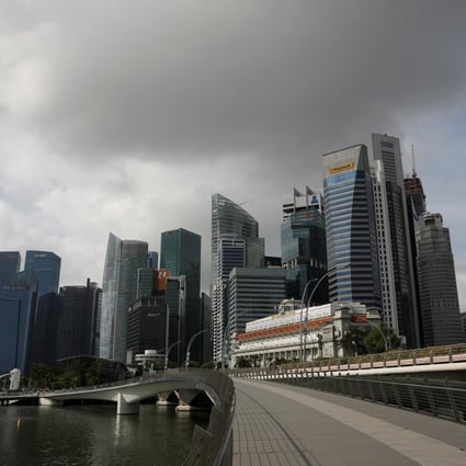 A view of Singapore’s skyline earlier this month. Photo: Reuters