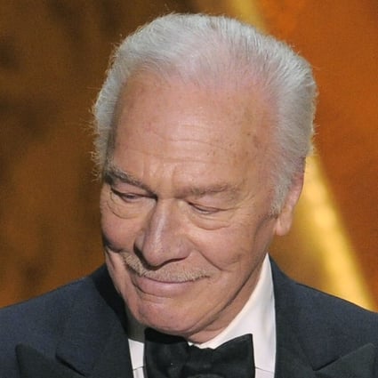 Christopher Plummer accepts the award for outstanding performance by a male actor in a supporting role for Beginners in Los Angeles in January 2012. Photo: AP