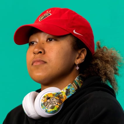 Japan's Naomi Osaka speaking at a press conference at Melbourne Park in Melbourne ahead of the Australian Open. Photo: AFP