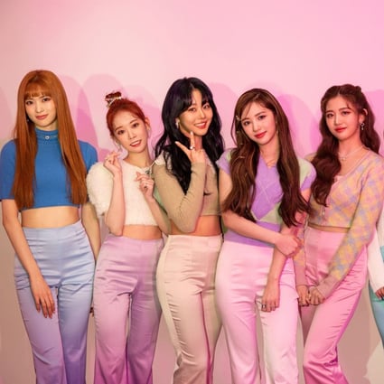 K-pop girl group Cherry Bullet have just released their first mini album, Cherry Rush. Photo: FNC Entertainment
