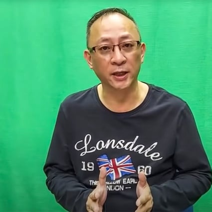 Online radio host Edmund Wan, better known as ‘Giggs’, faces four counts of committing an act with seditious intent. Photo: YouTube